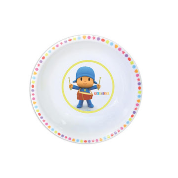 Solo Online Platos Ronda Plato Hondo   Melamina Pocoyo  X 1 Unidad 