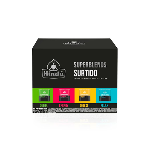 Infusiones Hindu Superblends Surtidos Caja x 16 g