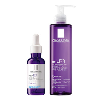 Combo La Roche Posay Antimanchas Gel Limpiador Mela B3 x 200 ml + Serum Mela B3 x 30 ml  