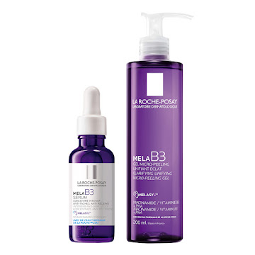 Combo La Roche Posay Antimanchas Gel Limpiador Mela B3 x 200 ml + Serum Mela B3 x 30 ml  