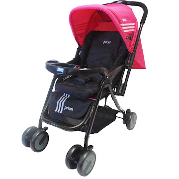 Solo Online Coche Cuna Priori Con   Manija Reversible Sailor Rosado 