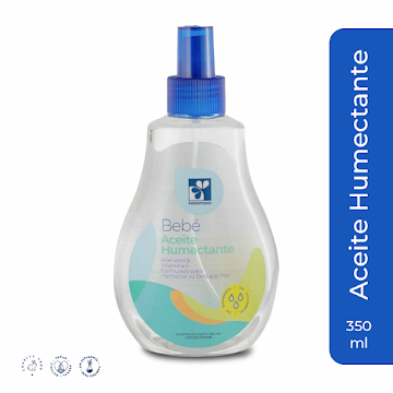 Aceite Humectante Farmatodo Bebé Frasco x 350 ml   