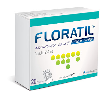 FLORATIL 250MG   CÁPSULAS CAJA X20CAP. BIOPAS SACCHAROMYCES BOULARD   