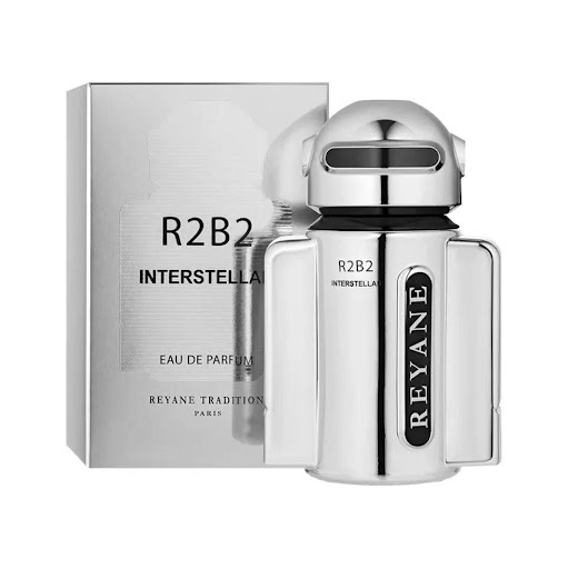 Perfume Reyane R2b2 Interstellar 100ml edp Unisex Reyane Tradition EDP x 1 Presentamos la línea de fragancias R2B2 de Reyane Tradition, una colección de fragancias revolucionaria que incorpora tecnología exclusiva de pulverización láser de vanguardia. El innovador mecanismo 
