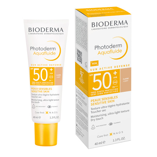 Protector Solar Bioderma Photoderm Max Aquafluide TClaire Spf50 x 40 ml