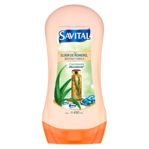 Acondicionador Savital Elixir de Romero x 490 ml