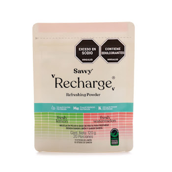 Recharge Savvy Power   Powder Surtido Doypack x 20 sobres Doypack  