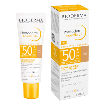 Protector Solar Bioderma Photoderm Max Aquafluide Teinte Spf50+ x 40 ml  