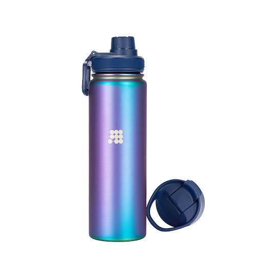 Termo deportivo Hydro Bottle Cubitt Bolsa x 1 Termo deportivo Cubitt Hydro Bottle: Rendimiento deportivo. 709 ml, conserva frío 24h y caliente 12h. Acero inoxidable 304, libre de BPA y tapa antiderrames.