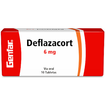 Deflazacort Genfar 6 mg Caja x 10 Tabletas  