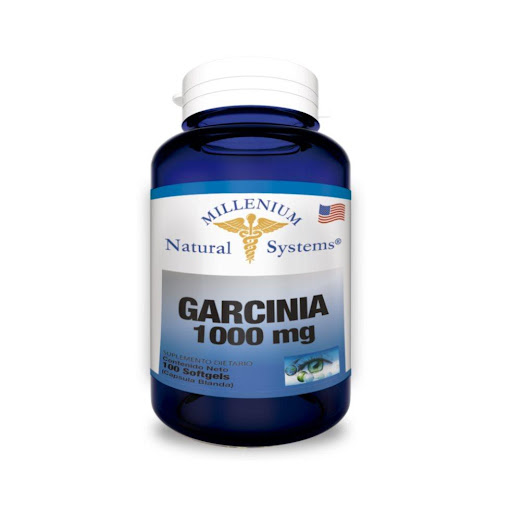 GARCINIA 1000 MG X 100 Natural Systems Frasco x 100 El consumo de Garcinia mangostana produce sensación de saciedad, combinada con una dieta equilibrada y ejercicio coadyuva en procesos relacionados con la pérdida de peso. ESTE PRODUCTO ES UN SUPLEMENT