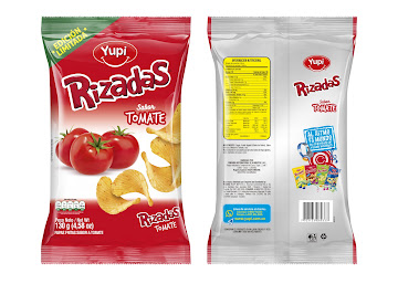 Pasabocas Yupi Papas Fritas Rizadas Tomate Paquete x 130 gr undefined