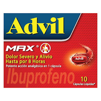 Advil Max Ibuprofeno x 10 Cápsulas  
