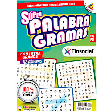 Sopa De Letras Super Palabragramas x 1 und undefined