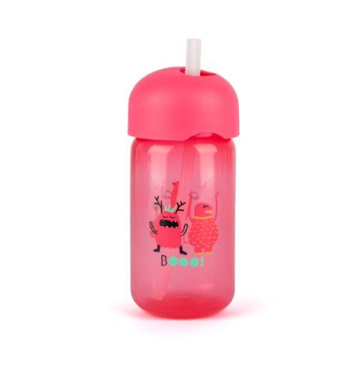 Suavinex Botella + pajita Booo Rosa Suavinex Botella x 1 ¡Diversión y autonomía para los más pequeños! La Botella con Pajita Booo de Suavinex es perfecta para que los niños disfruten de sus bebidas favoritas de manera fácil y segura. Su diseño inspirado en 