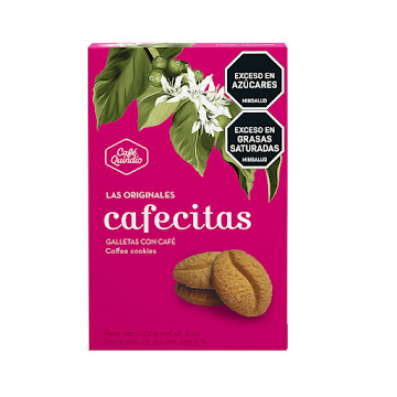 Galletas Cafecitas Café   Quindío Caja x 200 gr  