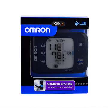 Tensiometro Digital de   Muñeca Elite HEM 6300 OMRON 