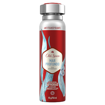 //Desodorante Antitranspirante Old Spice Spray Mar Profundo x 150Ml  