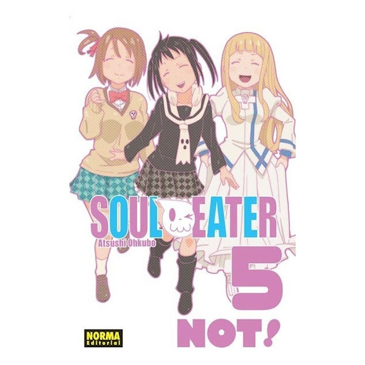 Soul Eater Not! No. 5 Editorial Norma Libro x 1.0 SOUL EATER NOT! 5   Autores:Atsushi Ohkubo  Editoriales:NORMA Editorial  Series:SOUL EATER NOT!   ¡ÚLTIMO VOLUMEN DE ESTE DIVERTIDO SPINOFF DE SOUL EATER!  Ha llegado el momento de la verdad: Tsugumi 