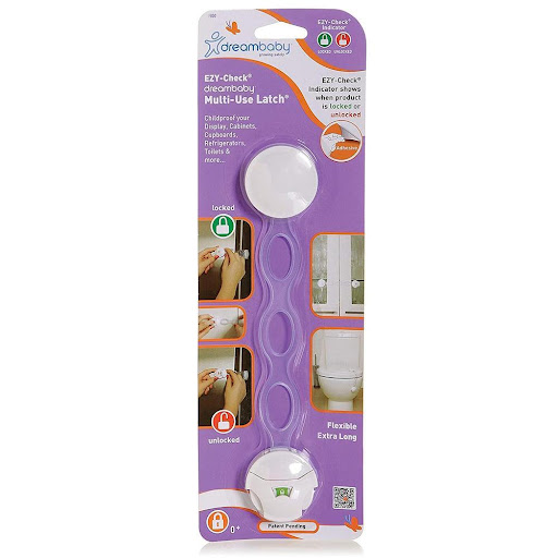 Cierre Multiusos Ezy-Check En Silicona Dream Baby Dream Baby Unidad x 1 "Cierre Multiusos Ezy-Check® Dreambaby® – Seguridad y Tranquilidad para tu Hogar Protege a tu pequeño con el Cierre Multiusos Ezy-Check® de Dreambaby® , un sistema de seguridad versátil y fácil de ins