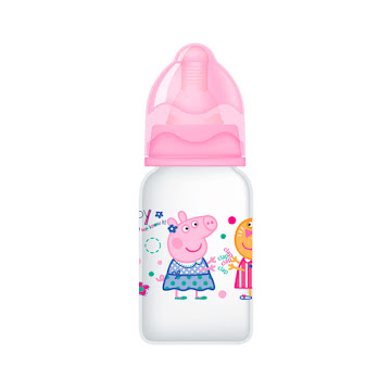 Solo Online Tetero Peppa Pig   Redondo125ml 4oz Marca Peppa Pig X 1 Unidad 
