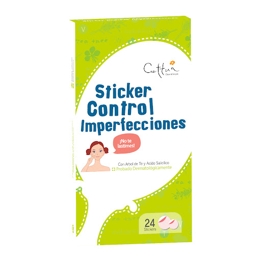 Banda Facial Cettua Sticker Control Imperfecciones x 24 und
