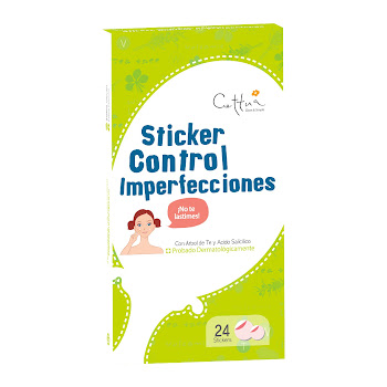Banda Facial Cettua Sticker Control Imperfecciones x 24 und  