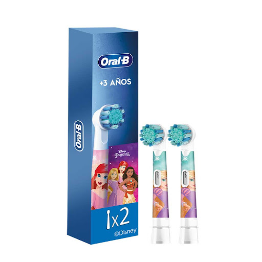 Repuesto Cepillo Eléctrico Oral-B Disney Princesas Caja x 2 und