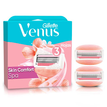 Repuesto Cuchilla de Afeitar Gillette Mujer Venus Spa Caja x 2 und  