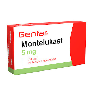 Montelukast Genfar 5 mg Caja x 30 Tabletas  