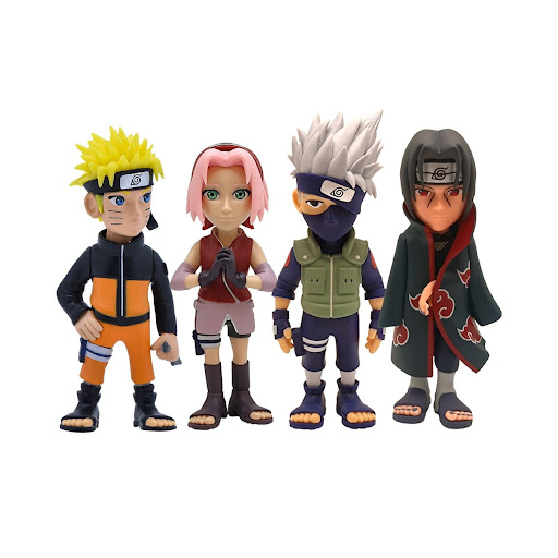 Minix Set de 4 Figuras Coleccionables Naruto MINIX Caja x 4 ĦSumérgete en el emocionante mundo de Naruto con el Set de 4 Figuras Coleccionables de Minix! Este set incluye figuras detalladas de los personajes más icónicos de la serie, como Naruto Uzumaki, Sasuk