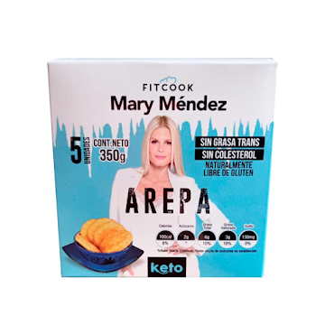 Arepa Mary Méndez Fitcook Keto 350 gr x 5 und undefined