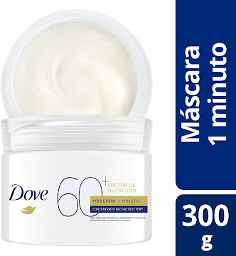 Mascarilla Dove 60+ Factor De Nutrición 1 Minuto x 300 gr undefined