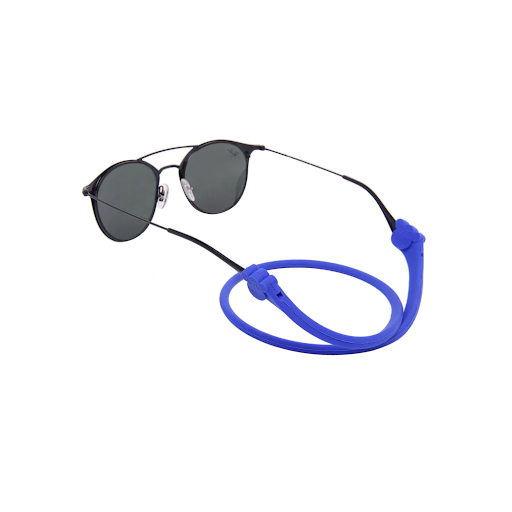 Cordón Gafas Sajú Silicona Azúl x 1 und