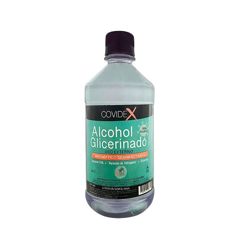 Alcohol Covidex Glicerinado x 500 ml
