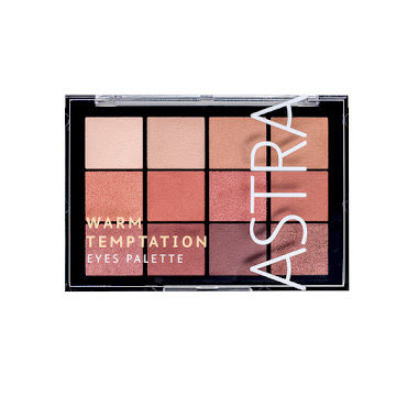 Paleta Sombra Astra Warm   Temptation x und  