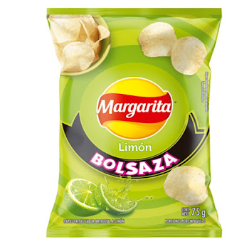 Papas Margarita De Limón x 75 gr  