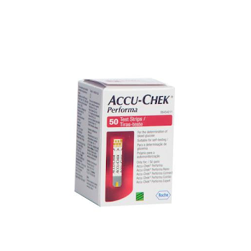 Tiras Accu-Chek Performa   Tiras Reactivas X50und.                       