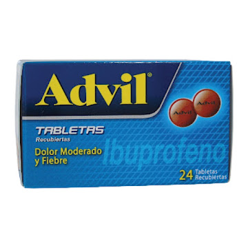 Advil Tabletas Caja   X24tab. Pfizer Ibuprofeno                          