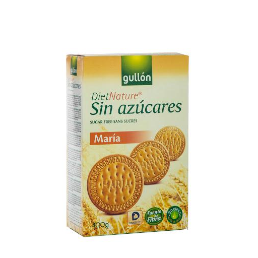 Galletas Gullón María Diet Nature Sin Azucares Caja x 400 gr