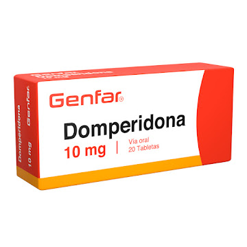 Domperidona 10 mg Genfar Caja x 20 Tabletas  
