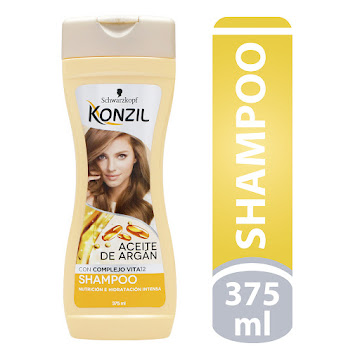 Shampo Konzil Aceite De Argan x 375 ml  