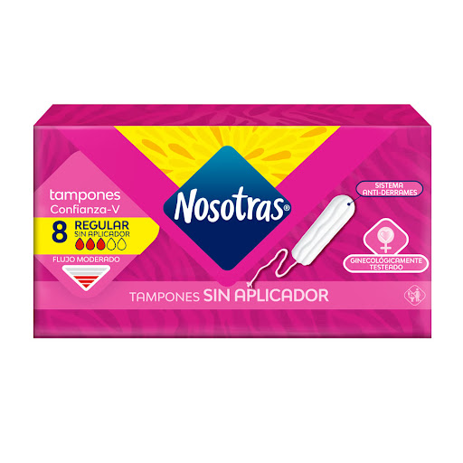Tampón Nosotras Digital   Regular x 8 und