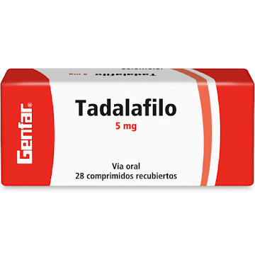 Tadalafilo Genfar 5 mg Caja x 28 Comprimidos  
