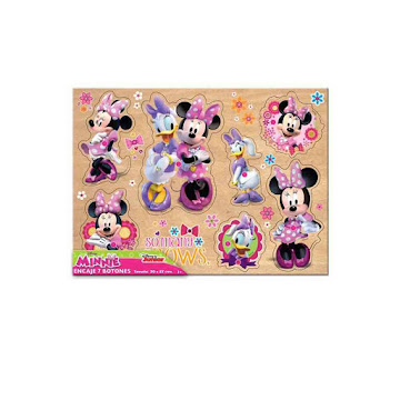 Solo Online Encaje 7 Botones Grande   Minnie Modelo 2 