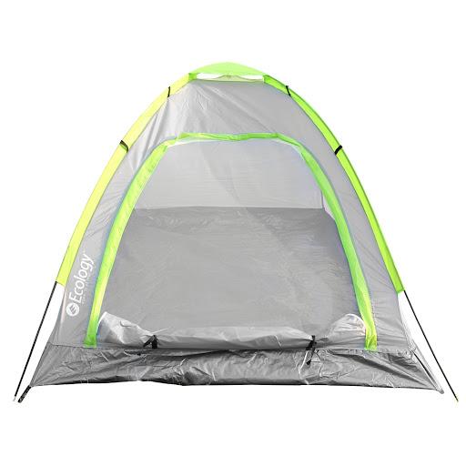 Carpa Ecology Sunshine (2 Personas, Gris/Verde) Ecology Bolsa x 1 **ĦDescubre la Carpa Sunshine de Ecology!** żListo para tus próximas aventuras al aire libre? La carpa Sunshine de Ecology es la compañera perfecta para disfrutar de la naturaleza con comodidad y esti