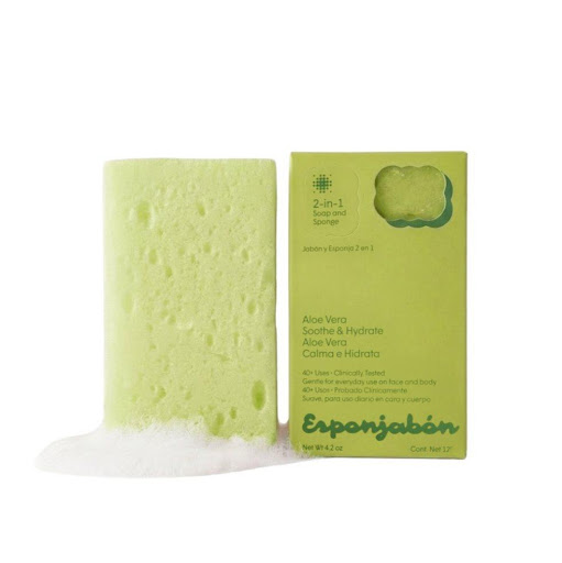 Humectante Esponjabon Jabon+Esponja Aloe Vera r X 120g Esponjabon 120g x 1 undefined