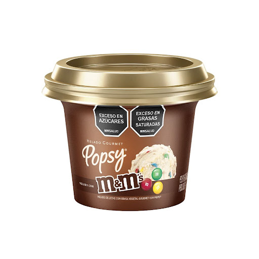 Helado POPSY M&M´s x60g.                                              