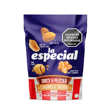 Pasabocas Maní La Especial Caramelo Salado Bolsa x 180 gr  