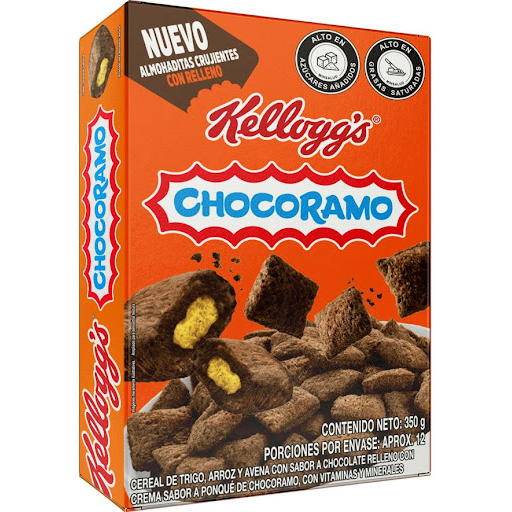 Cereal Kelloggs Chocoramo Caja x 350 gr